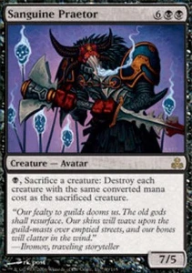 Sanguine Praetor - Light Play MTG Guildpact - Picture 1 of 1