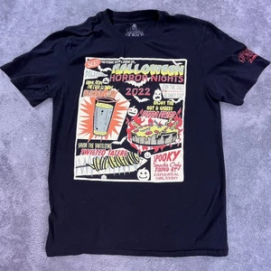 Universal Studios Halloween Horror Nights Shirt Mens Medium Black 2022 Orlando - Picture 1 of 7