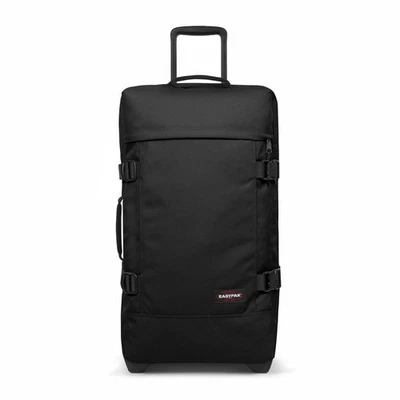 Eastpak Tranverz M Black 78 Liter Reisetasche mit Rädern, Reisegepäck Rollkoffer - Bild 1 von 4