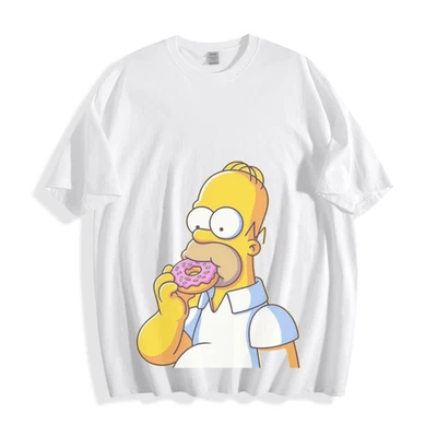 Camiseta Irresistible Homer Simpson Donut Craze Foto 1 de 4