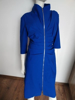 JOSEPH RIBKOFF blue 3/4 sleeve dress size UK 18 - Image 1 of 4