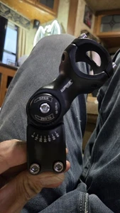 Bike Adjustable Stem 25.4Mm 0~60 Degree Adjustable Handlebar Stem for Mo - Picture 1 of 5