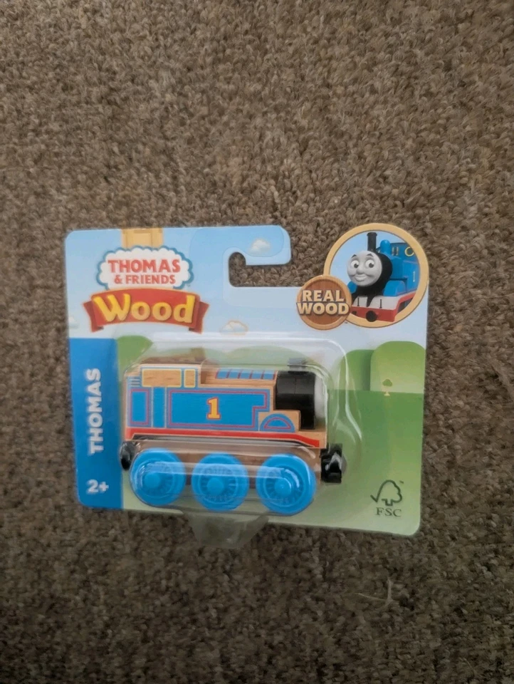 Ferrocarril de madera Fisher-Price Thomas & Friends madera real Thomas Foto 1 de 2