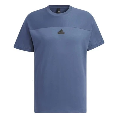 Adidas Mens Tech Cool Training Gym T-Shirt / Blue / RRP £38 - Image 1 of 3