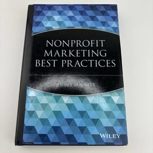 Nonprofit Marketing Best Practices Hardcover John J. Burnett - Bild 1 von 7