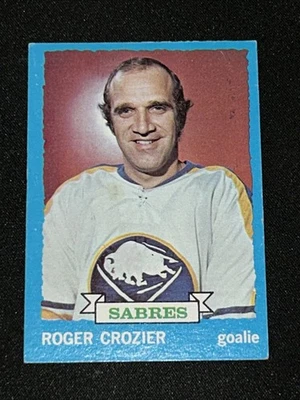 ROGER CROZIER #108 1973-74 Topps Hockey Free Comb Ship - Image 1 of 2