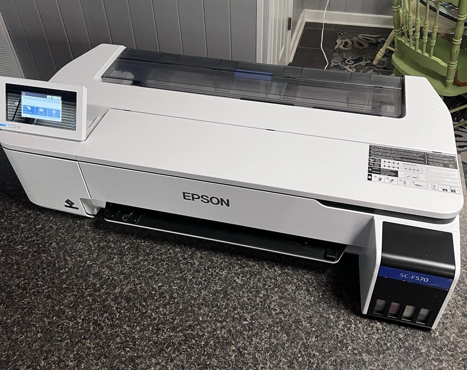 Epson SureColor F570 Printer SCF570 24" Large Format •••READ••• Description - Image 1 of 4