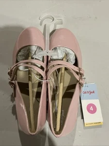 Cat & Jack rosa elegante Mädchenschuhe | Größe 4 - Bild 1 von 3