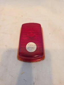 1940 Plymouth Cars K-D Triflex No. 279 Red Glass Tail Light Lamp Lens OEM - Picture 1 of 3