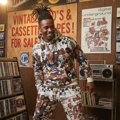 •DIGITAL UNDERGROUND ~ THIS IS AN EP RELEASE• (1991 OG PRESSING) (CASSETTE) (2) - Image 1 of 4