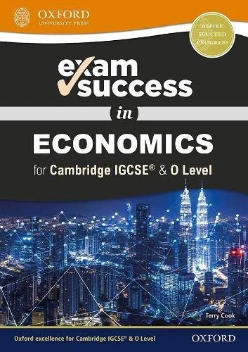 EXAM SUCCESS IN ECONOMICS FOR CAMBRIDGE IGCSE & O LEVEL By Terry Cook BRAND NEW - Image 1 of 1