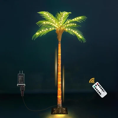 Artificial Palm Trees for Outdoors Pool Decorations, Artificial Trees for Hom... - Imagem 1 de 4