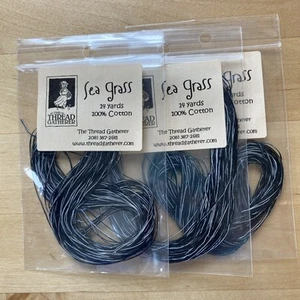 The Thread Gatherer Sea Grass 3 Bags 14 Yds Each, 100% Cotton, Made in USA - Picture 1 of 4