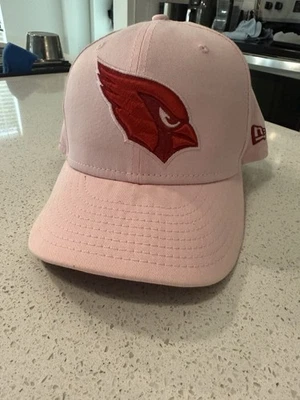 Arizona Cardinals New Era Pink Fitted Hat Size 7 - Image 1 of 4