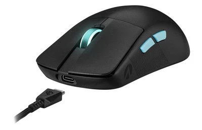 4711081936428 ASUS ROG Harpe Ace Aim Lab Edition Maus Gaming Beidhändig RF Wirel - Bild 1 von 4