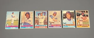 1976 Topps Baseball Lot Of 6 #617 #640 #642 #645 #657 #659 - Picture 1 of 3