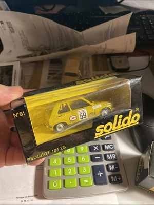 Solido Peugeot 104 ZS   81 - Photo 1/4