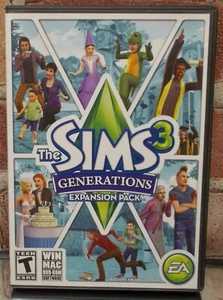 THE SIMS 3 GENERATIONS EXPANSION PACK PC Video Game - Picture 1 of 8