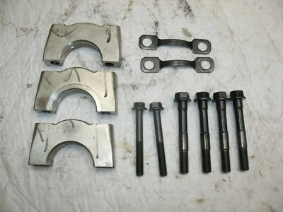  Honda GL1200 1986 Goldwing 1200 cigüeñal caja principal tapas de cojinetes - bonito Foto 1 de 4