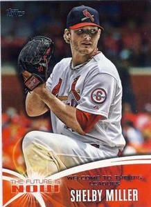 (25) 2014 Topps Mini SHELBY MILLER Future Is Now Insert LOT Cardinals #1 - Picture 1 of 1