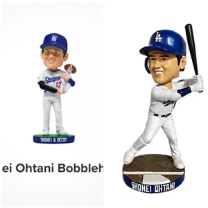 Lot 2 SHOHEI OHTANI 2024 LOS ANGELES DODGERS BOBBLEHEAD Decoy 8/28 5/16 SGA New - Picture 1 of 1