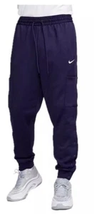 Nike Basketball Therma-Fit Mens Cargo Pants Navy Blue New FB7109 555 $110 - Picture 1 of 19