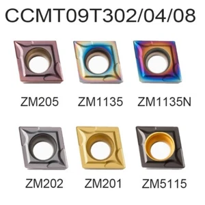 CCMT09T302/CCMT09T304/CCMT09T308 CNC Lathe Turning Tool carbide turning insert - Picture 1 of 5