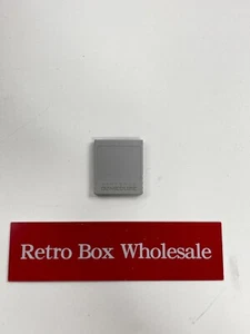 Official Nintendo Gamecube Memory Card 59 Blocks DOL-008 Gray 0831 - Picture 1 of 3