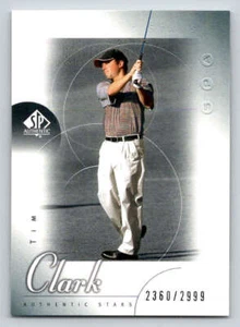 2001 SP Authentic #80 Tim Clark AS RC \2999 (ref 185636) - Picture 1 of 2