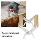 Wooden Handle Frame Clamp Stainless Steel Bee Frame Clip For Bee Frame X5X4