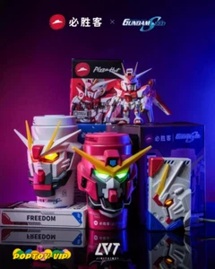 Tarjeta láser modelo QMSV 2024 Pizza Hut Gundam SEED 2024 taza de acero inoxidable - Imagen 1 de 34