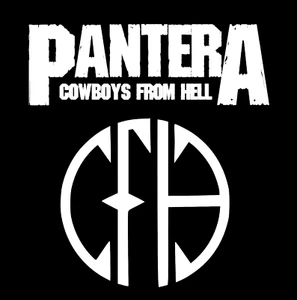 PANTERA Cowboys From Hell BANNER HUGE 4X4 Ft Fabric Poster Tapestry Flag - Picture 1 of 2