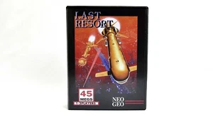Last Resort ( black cover ) SOFTBOX soft box Neo Geo AES / MVS neogeo - Picture 1 of 13