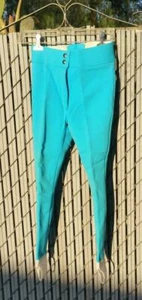 1988 CB Sports Pant Ski Pants Kids Size 10 Made in USA Light Blue - Picture 1 of 8