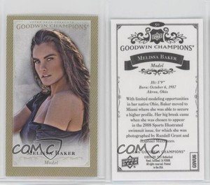 2016 Upper Deck Goodwin Champions Minis Melissa Baker #50