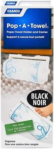 Camco 57113 Pop-A-Towel Black Paper Towel Holder - Bild 1 von 1
