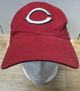 Cincinnati Reds Vater Mütze Fan Favorit rot Strapback einfaches Logo Baseball - Bild 1 von 12