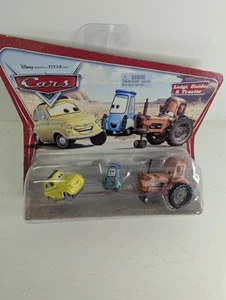 Disney Pixar Cars 3-Pack Luigi Guido and Tractor Mattel- NEW - Bild 1 von 9