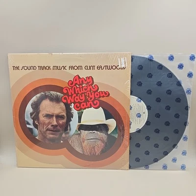 Any Which Way You Can Soundtrack Vinyl 1980 Ray Charles Clint Eastwood OG Shrink - Image 1 of 4