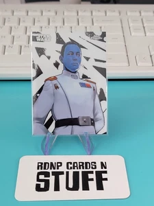 2025 Topps Chrome Star Wars Grand Admiral Thrawn Galatic Graffiti SP GG-11 A26 - Imagen 1 de 2