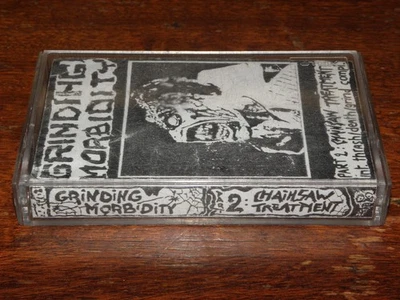 V/A - GRINDING MORBIDITY PART 2 (DEATH GRIND SAMPLER CASSETTE) ULTRA RARE! / CRE - Bild 1 von 4