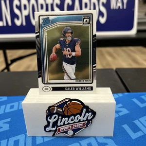 Caleb Williams 2024 Panini Donruss Optic #201 Rated Rookie - Foto 1 di 2