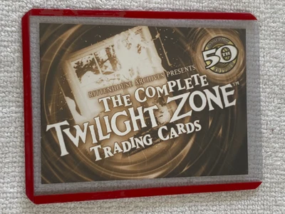 2009 Rittenhouse The Complete Twilight Zone cartão promocional #P1 quase perfeito - Imagem 1 de 2