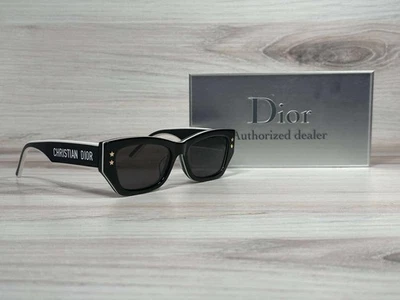Christian Dior Black Rectangle DiorPacific S2U Sunglasses. Ships Now! - Image 1 of 4