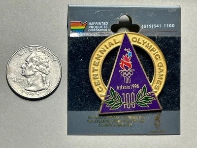 Pin Juegos Olímpicos 1996 Atlanta Centenario Juegos Olímpicos Foto 1 de 3