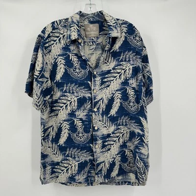 Camisa Hawaiana Margaritaville Para Hombres Talla M Aloha Estampado Tropical Playa Vacaciones  Foto 1 de 4