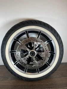 Harley Davidson Road King 2014 Front Mag Wheel Rim 17 Inches OEM E17X3 MT - Picture 1 of 13