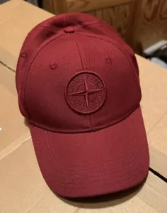 Stone Island Cap, Schildmütze, Herren/Damen, Rot/Burgundy - Bild 1 von 3