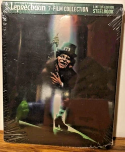 Leprechaun Limited Edition Steel Book 7 Film Collection Blu Ray + Digital Horror - Picture 1 of 6