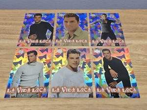 1999 Ricky Martin (Upper Deck) 6 La Vida Loca "Foil" Chase Cards In Sleeve - Picture 1 of 8